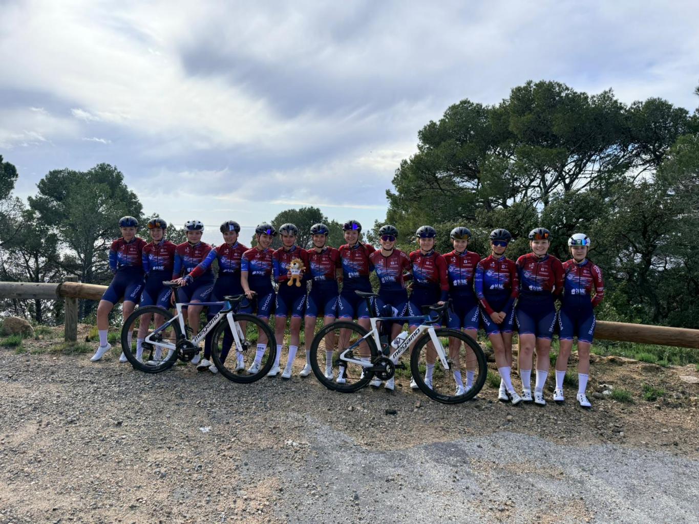 photo équipe stage espagne