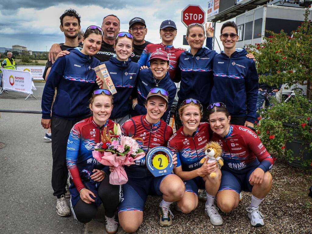 Deuxième du classement général par équipe de la Coupe de France N1 2025